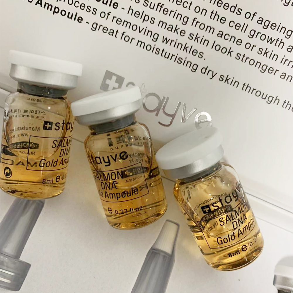 Growth Factor Serum - Korea 8ml Salmon DNA Gold Ampoule