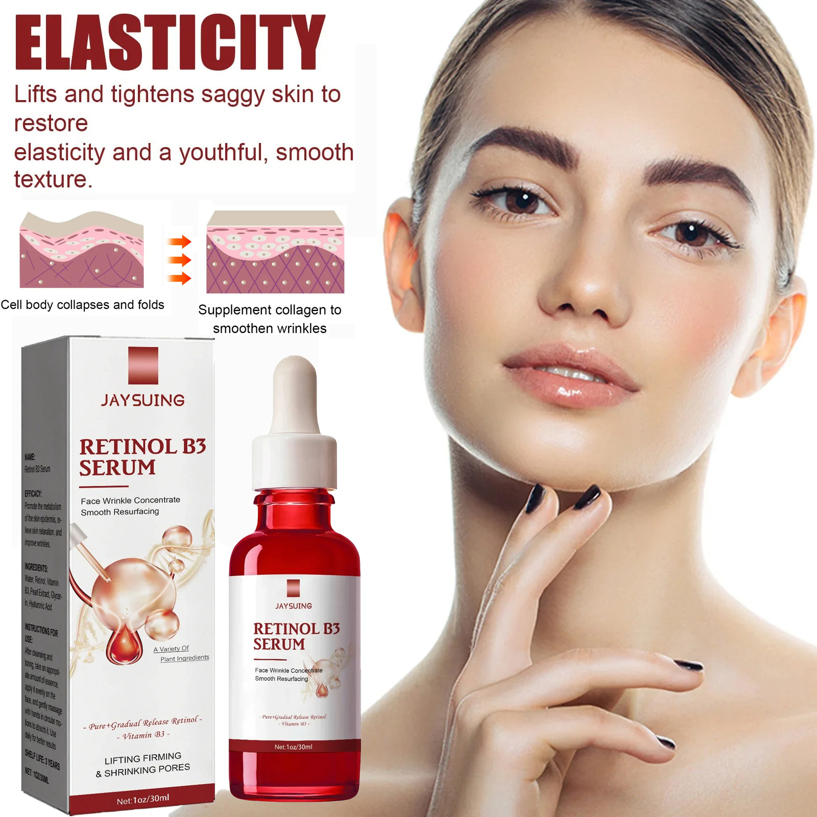 Growth Factor Serum - Remove W-rinkles Essence Anti A-ging Fade