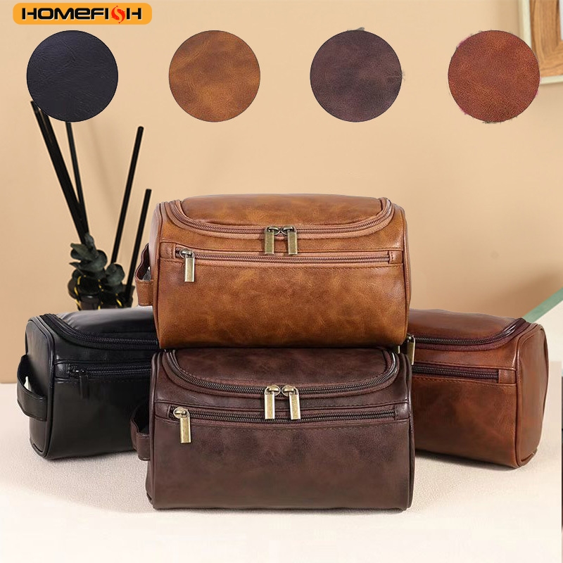 HOMEFISH Men PU Vintage Luxury – Luxury Skincare Organizer Bewertung und Preis