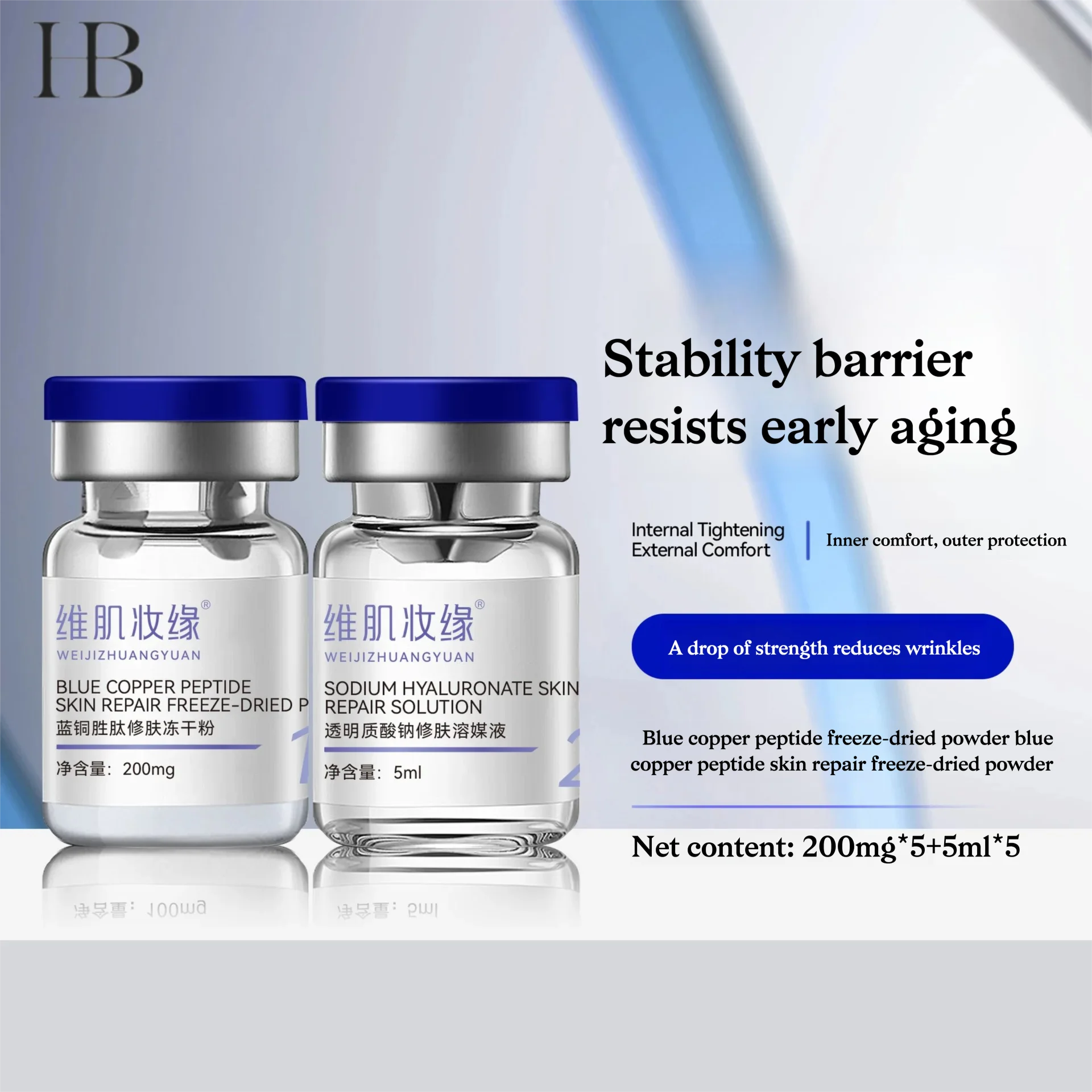 Premium Blue Copper Peptide Ly – Peptide Complex Serum Bewertung und Preis
