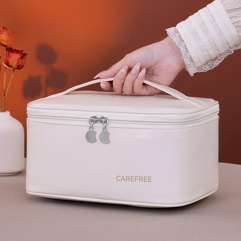 Luxury PU Makeup Bag for Women – Luxury Skincare Organizer Bewertung und Preis