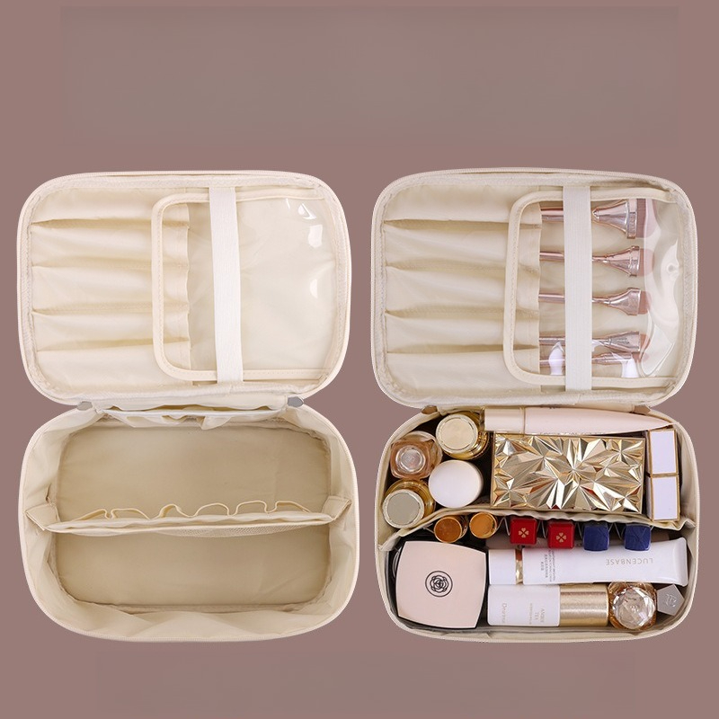 Luxury PU Makeup Bag for Women – Luxury Skincare Organizer Bewertung und Preis