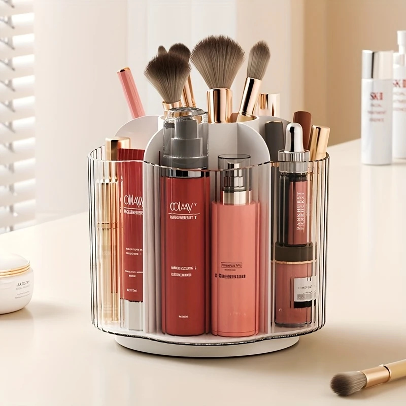 360° Rotating Makeup Brush Hol – Luxury Skincare Organizer Bewertung und Preis