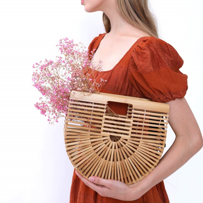 Semicircle Women Bamboo Bags S – Luxury Skincare Organizer Bewertung und Preis