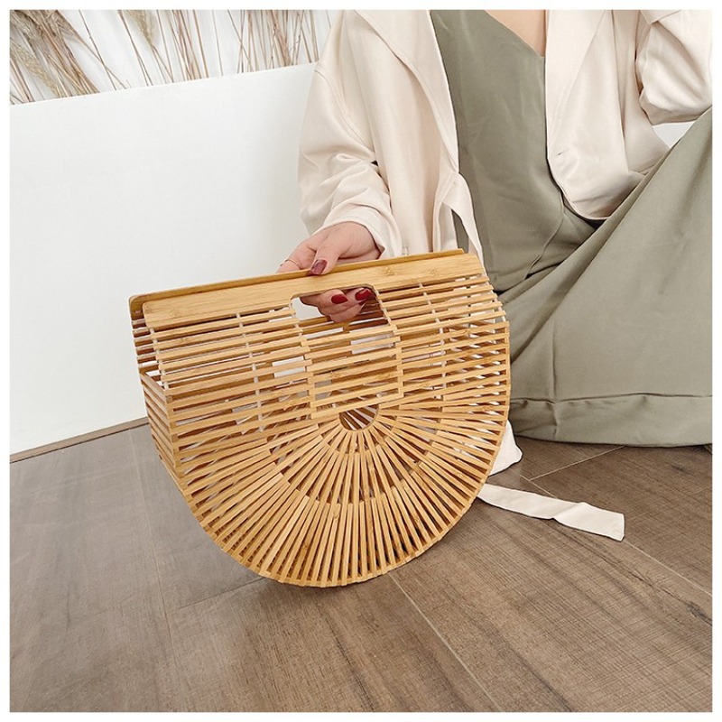 Semicircle Women Bamboo Bags S – Luxury Skincare Organizer Bewertung und Preis
